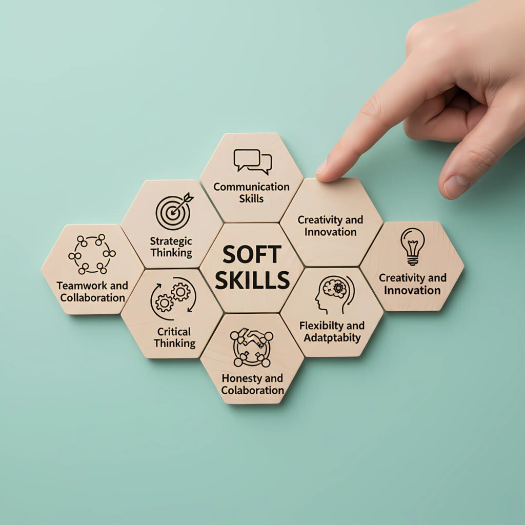 Quand tu manques d’expérience, tes soft skills peuvent vraiment faire la différence. Les soft skills sont les qualités humaines et comportementales que tu peux utiliser dans un cadre professionnel.